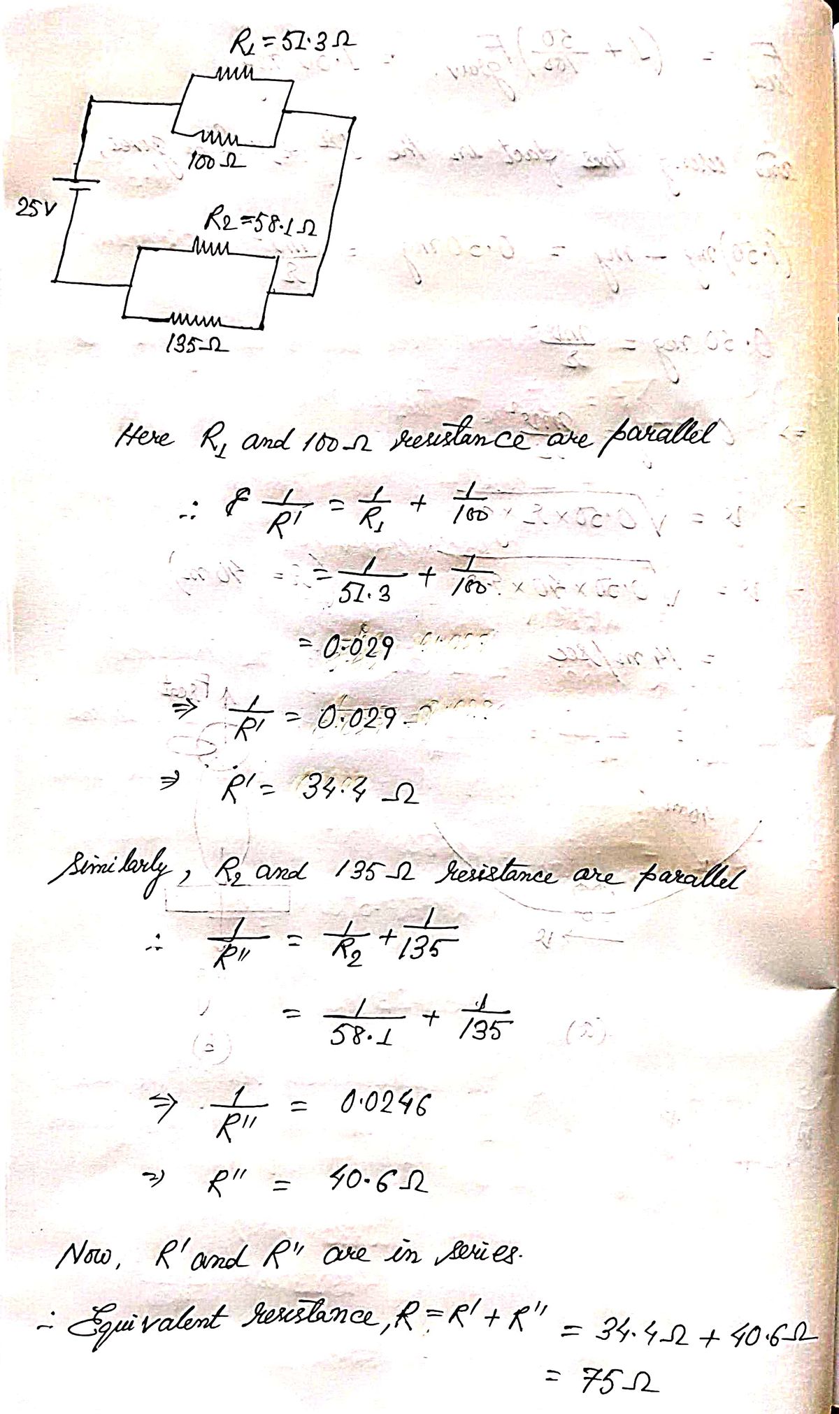 Physics homework question answer, step 1, image 1